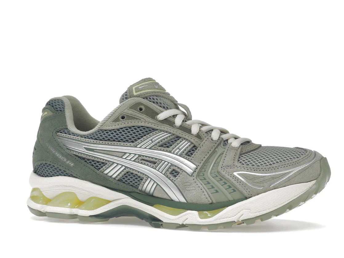 ASICS Gel-Kayano 14 Olivgrau Reinsilber