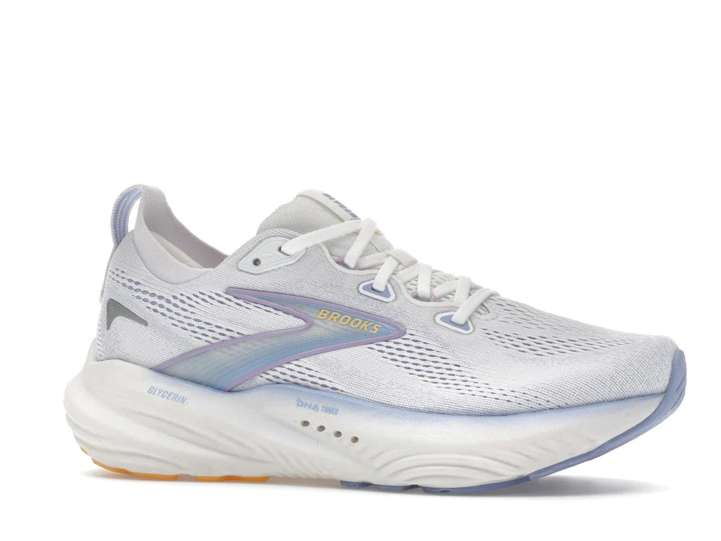 Brooks Glycerin 22 White Blue Heron Apricot (Damen)