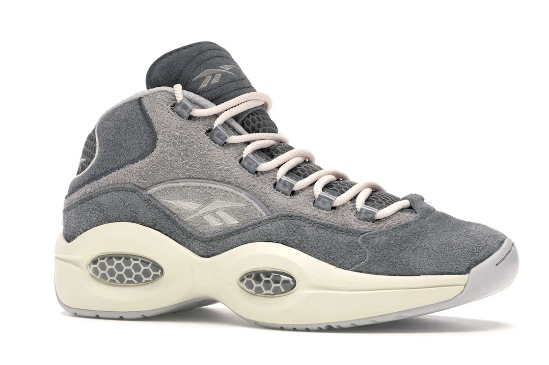 Reebok Question Mid Gray Suede