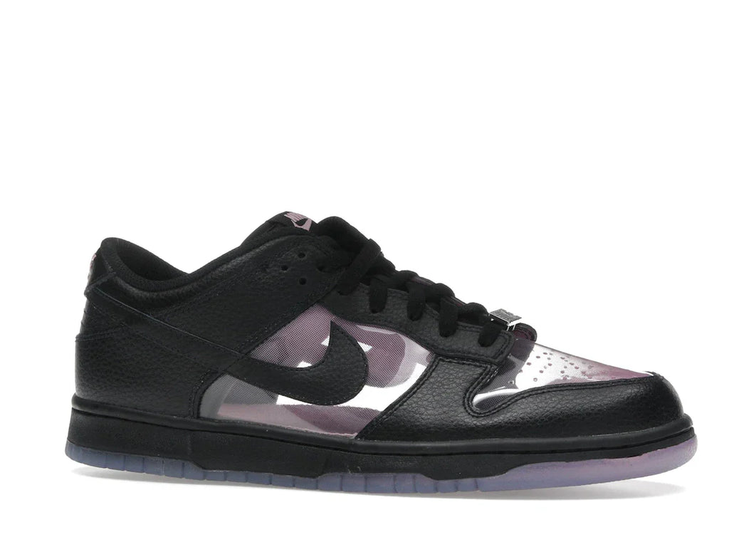Nike Dunk Low Retro Transparent Schwarz Pink Rise