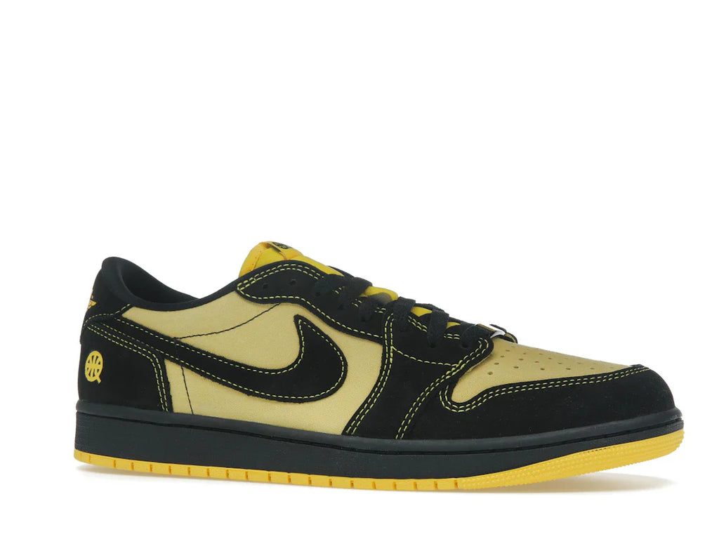 Jordan 1 Retro Low OG Quai 54 Schwarz Tour Gelb Rot