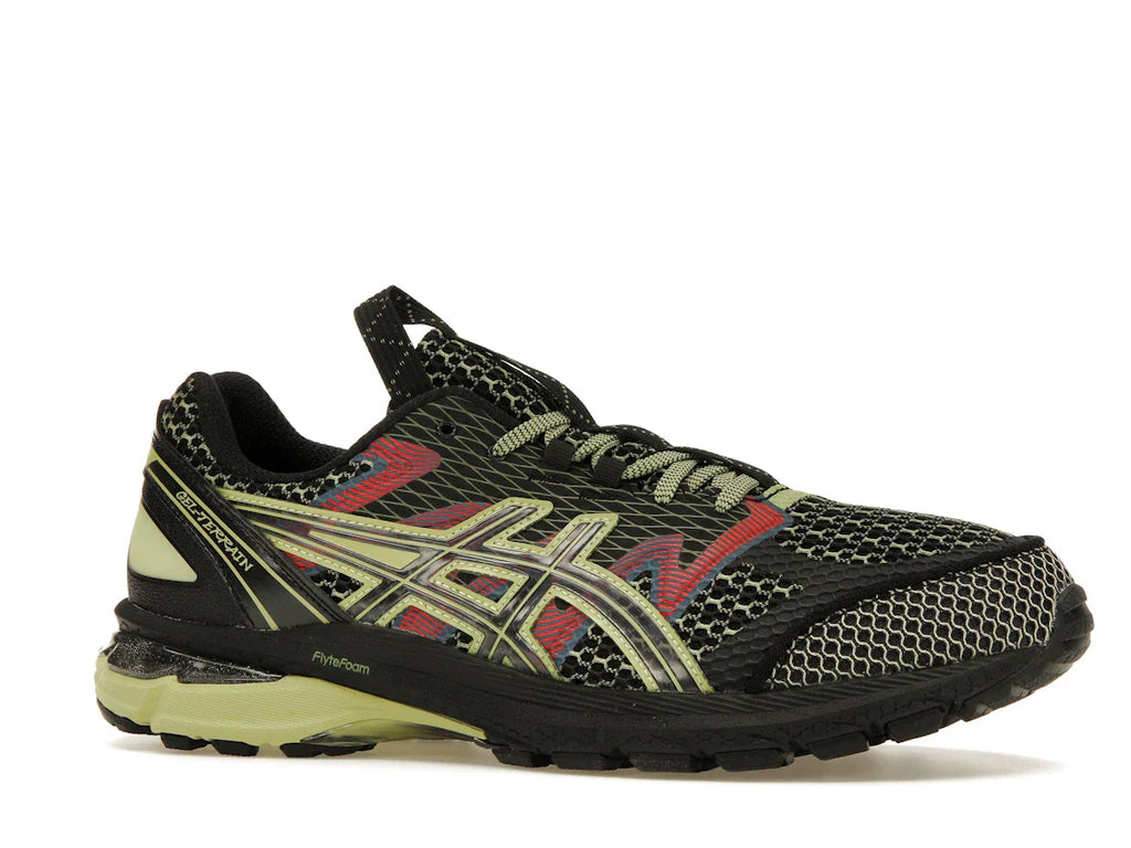 ASICS US4-S Gel-Terrain Kiko Kostadinov Schwarz Neon Limette