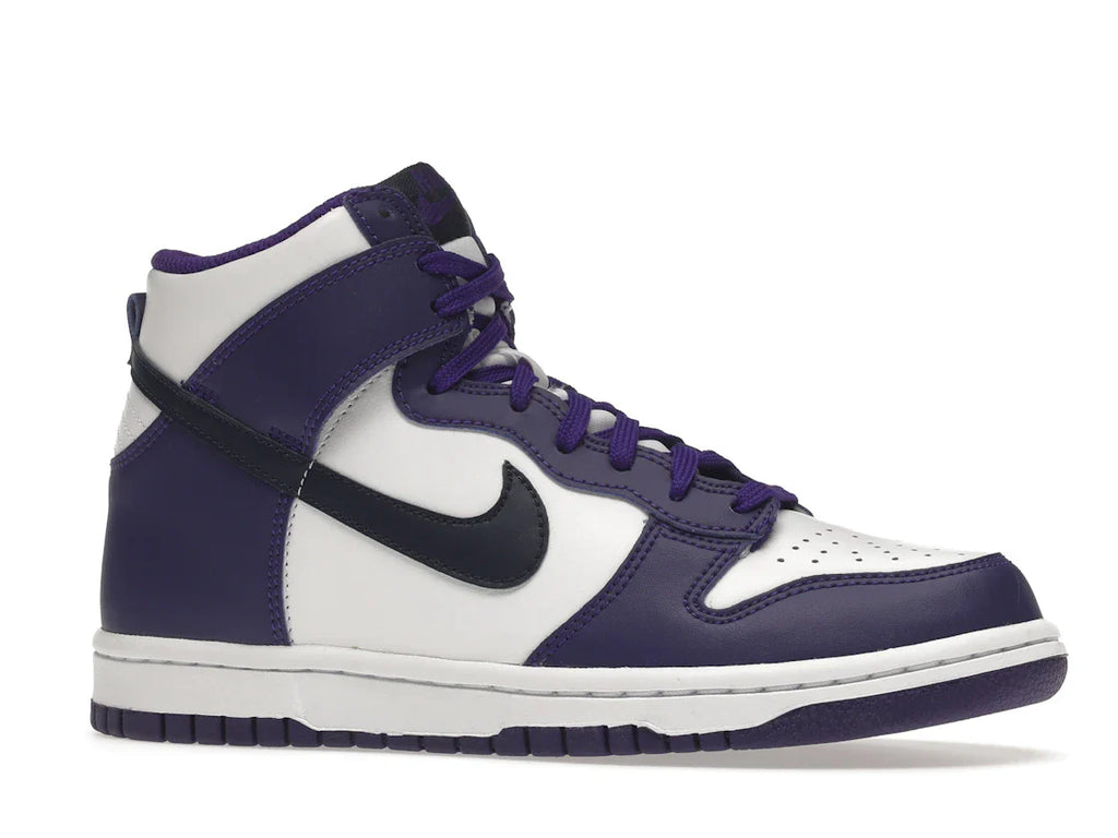 Nike Dunk High Electro Purple Midnight Navy (GS)