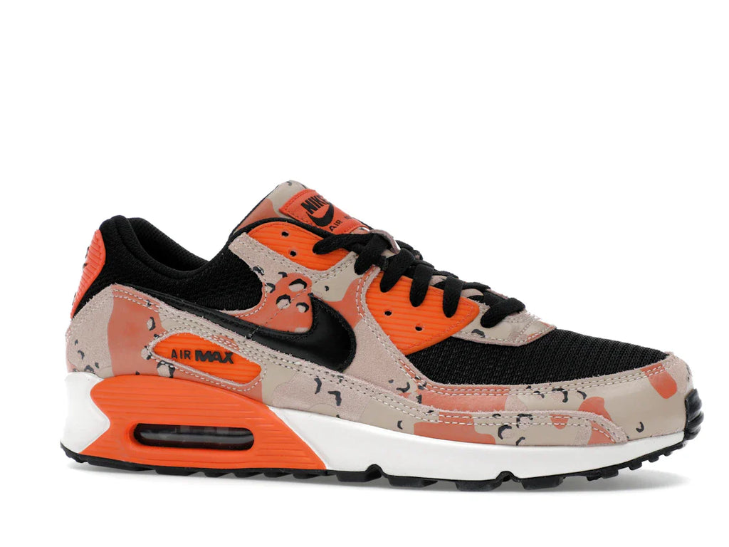 Nike Air Max 90 Premium Bio Beige Safety Orange Camo