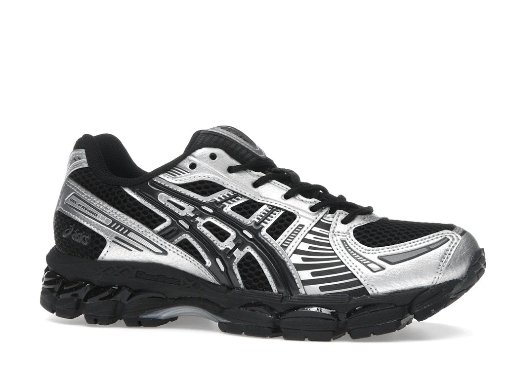 ASICS Gel-Kayano 12.1 Schwarz Reinsilber