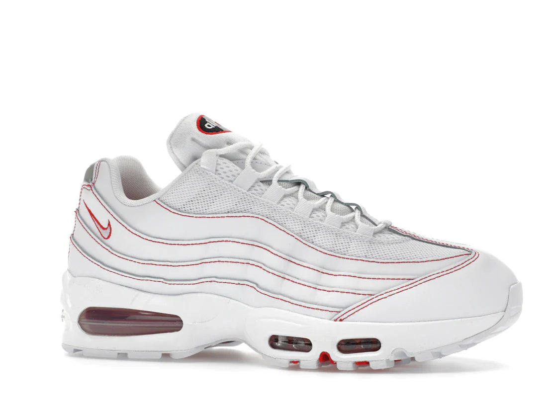 Nike Air Max 95 OG Big Bubble Weiß Universitätsrot