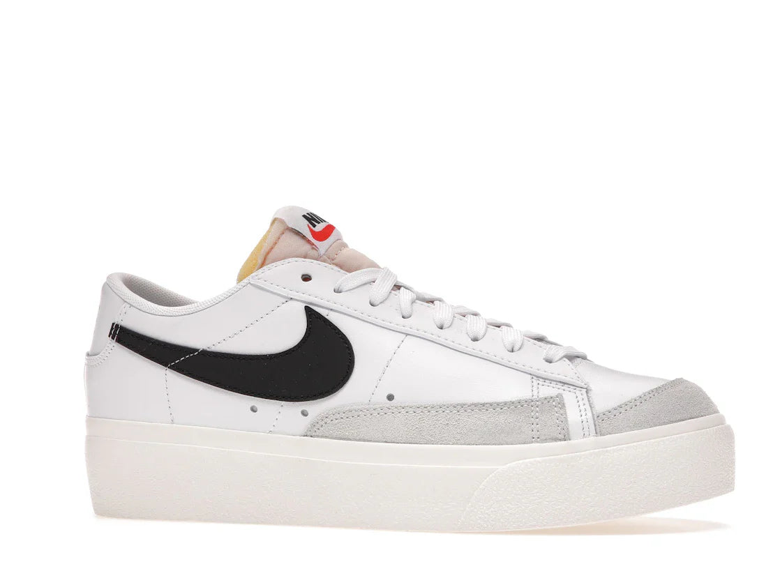 Nike Blazer Low Platform Weiß Schwarz (Damen)