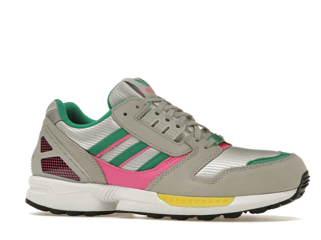 adidas ZX 8000 Grau Court Grün Screaming Pink