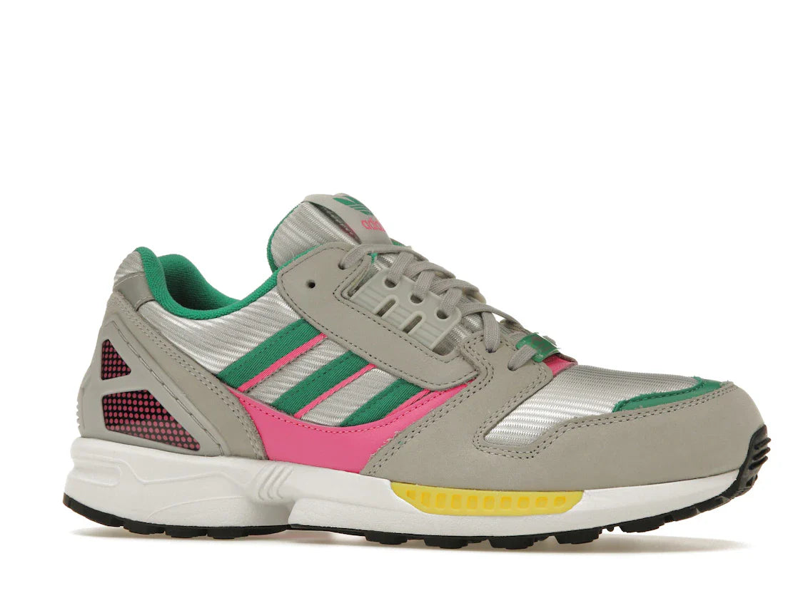 adidas ZX 8000 Grau Court Grün Screaming Pink