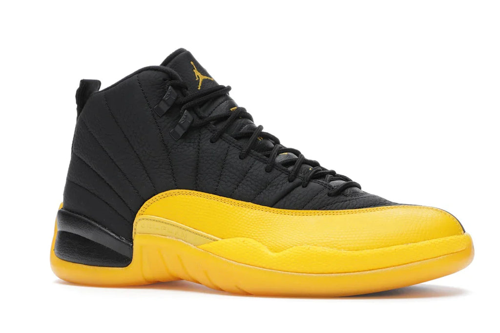 Jordan 12 Retro Schwarz Universitätsgold