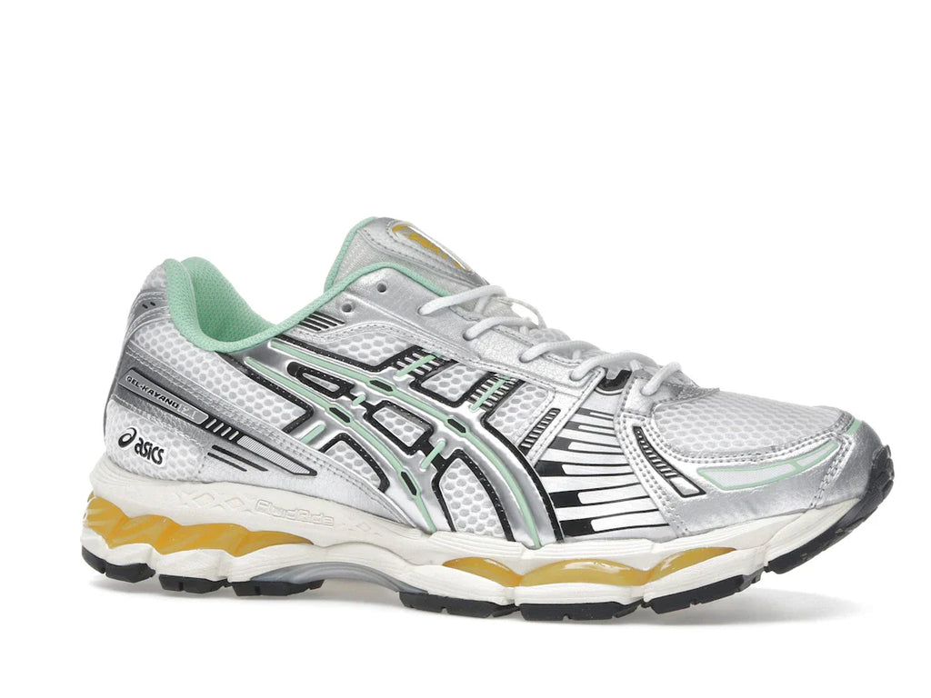 ASICS Gel-Kayano 12.1 Silber Grün Orange