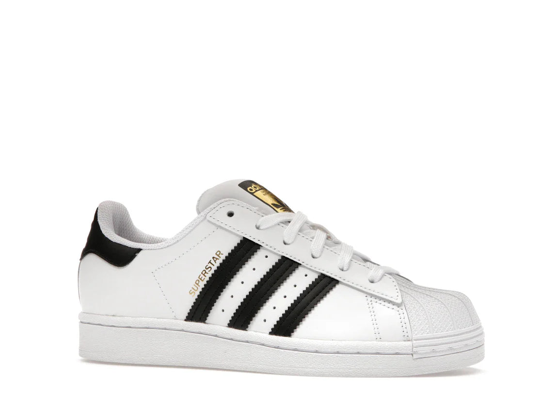 adidas Superstar Cloud White Core Black Gold (GS)