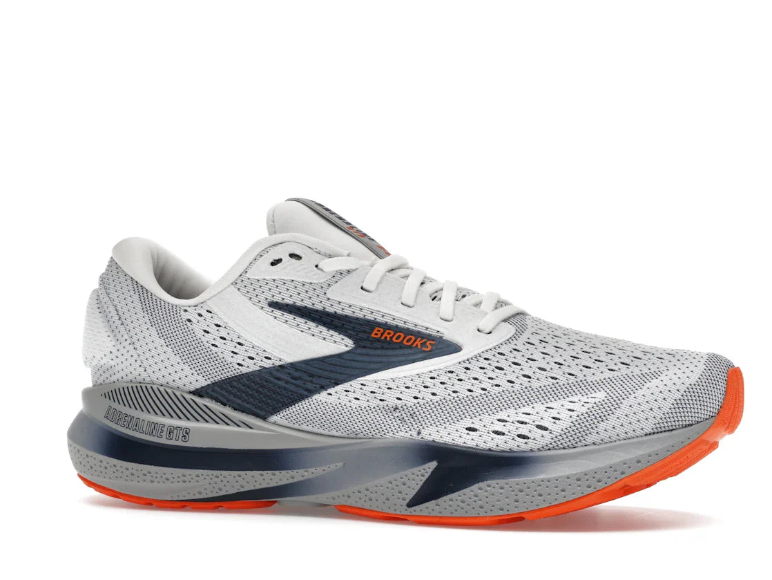 Brooks Adrenaline GTS 24 Weiß Peacoat Alloy