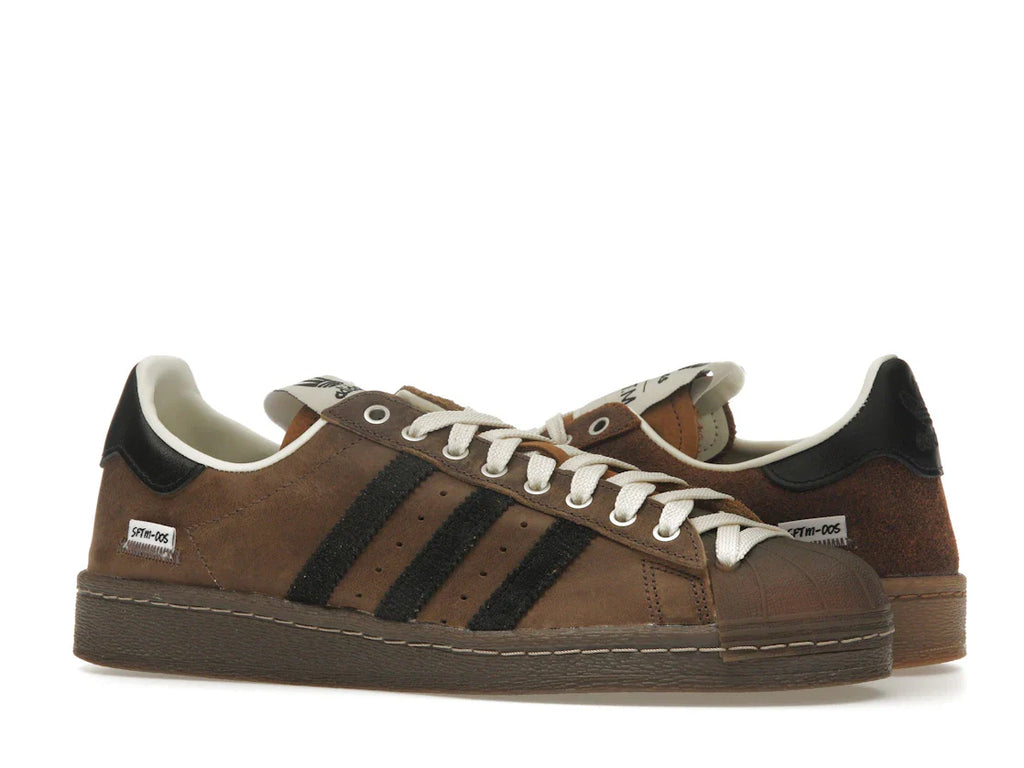 adidas Superstar Song für den Stummen Braun Schwarz