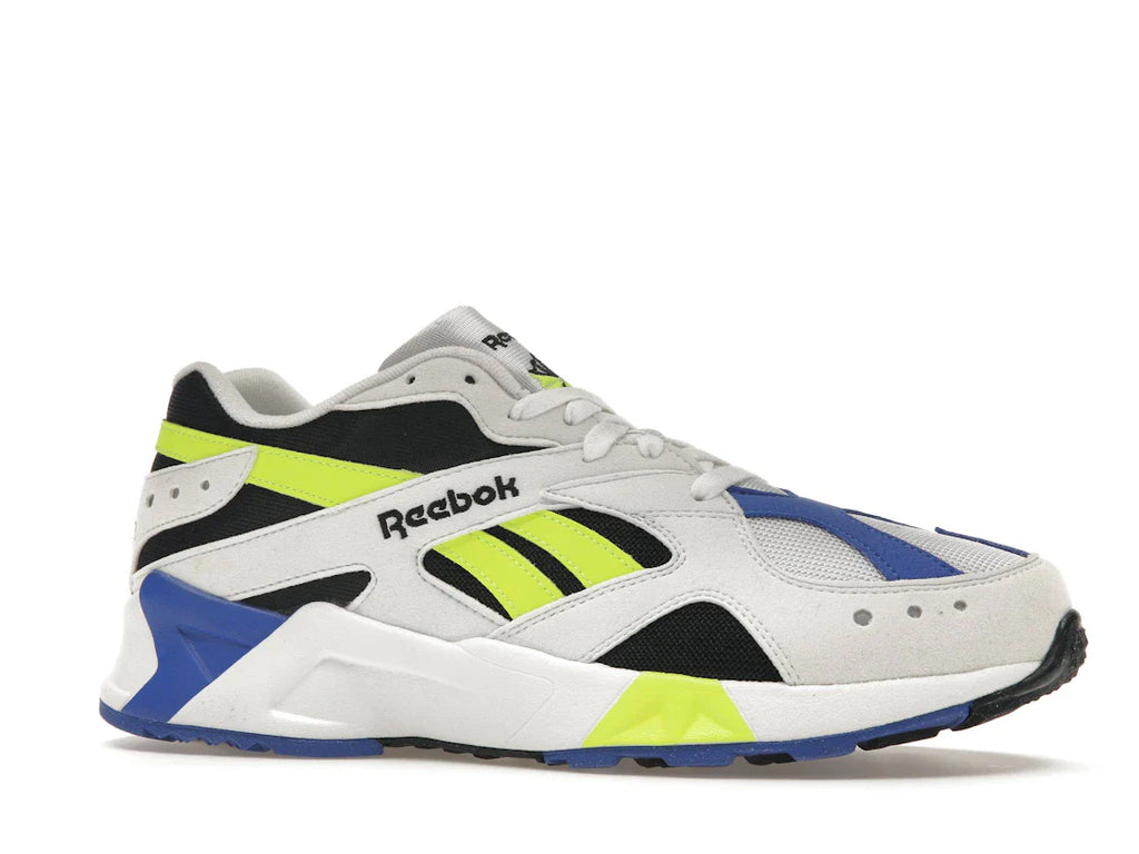 Reebok Aztrek Weiß Schwarz Kobaltgelb