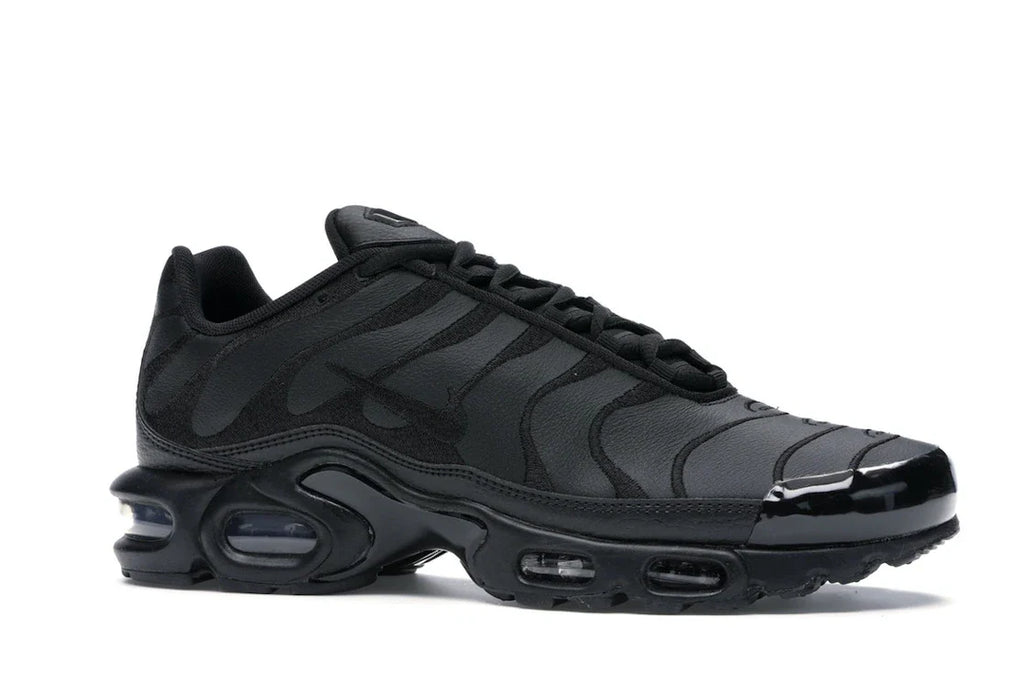 Nike Air Max Plus Triple Black Leather