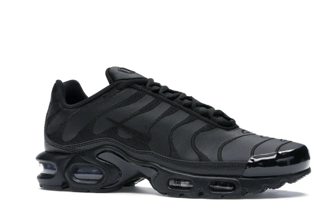 Nike Air Max Plus Triple Black Leather