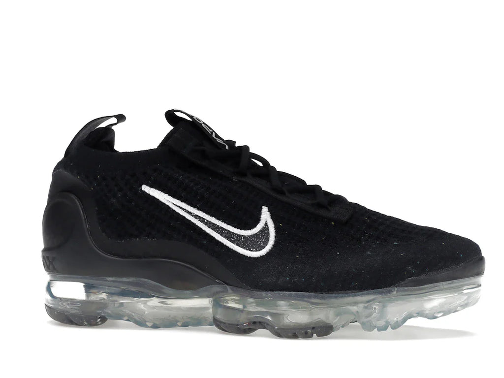Nike Air VaporMax 2021 FK Schwarz Metallic Silber (Damen)