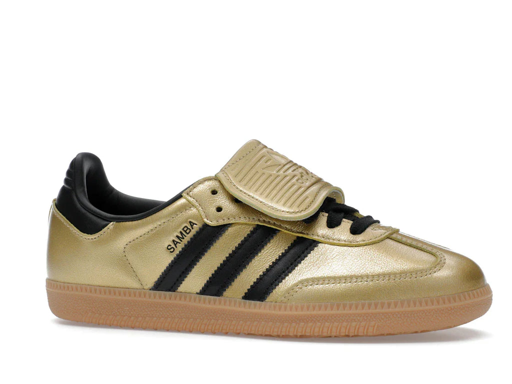 adidas Samba LT Gold Metallic Black Gum (Damen)