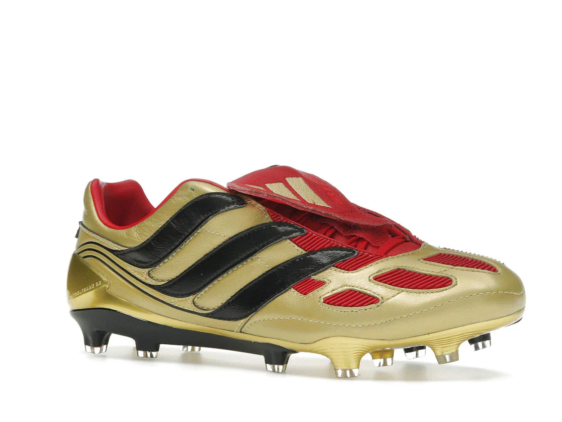 adidas Predator Precision FG Zinedine Zidane Gold Metallic Hergestellt in Deutschland