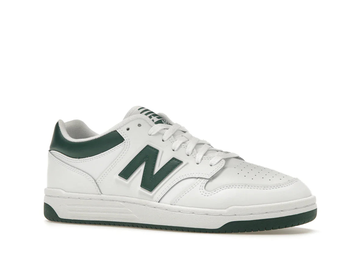New Balance 480 Weiß Nachtsichtgrün