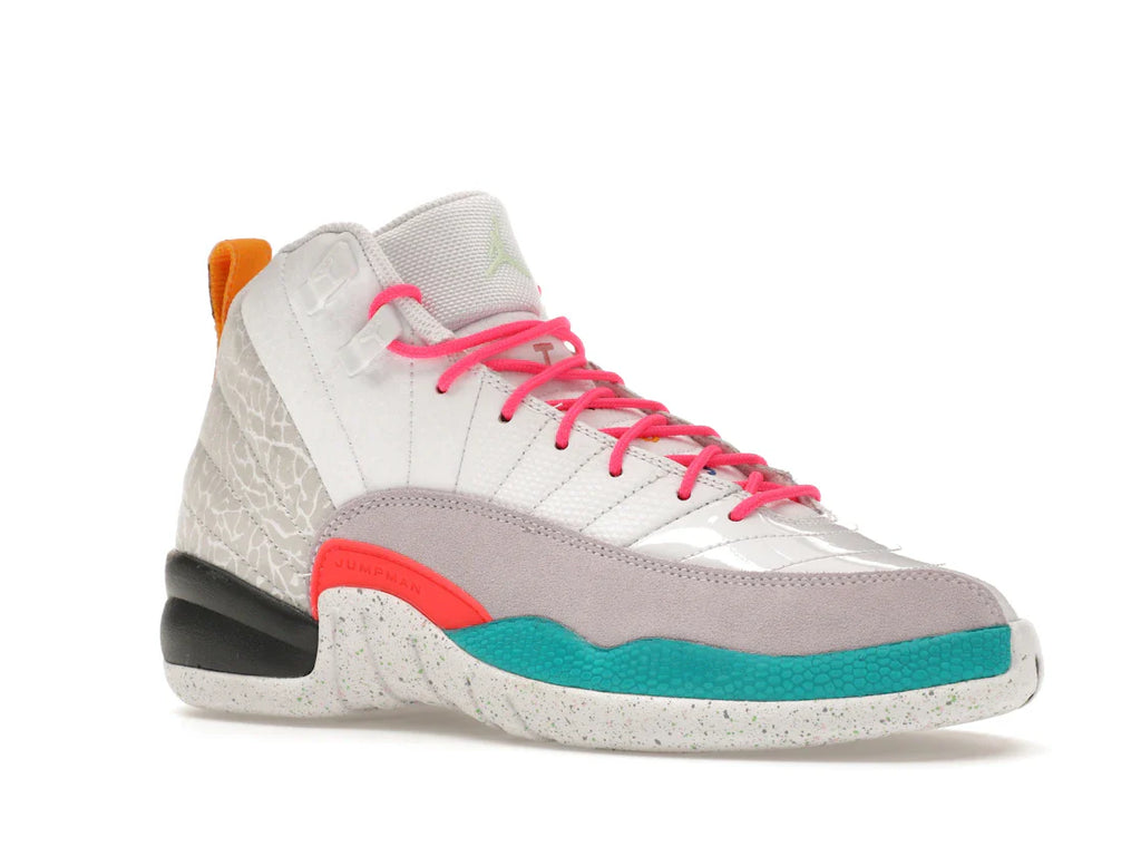 Jordan 12 Retro White Vapor Green (GS)