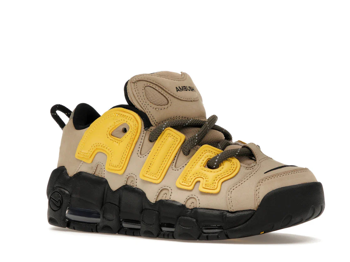 Nike Air More Uptempo Low AMBUSH Vivid Sulfur Limestone