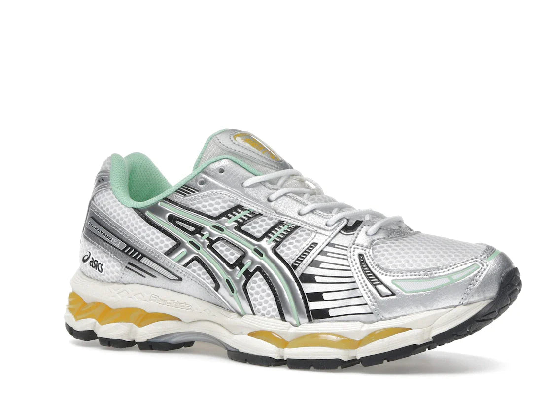 ASICS Gel-Kayano 12.1 Silber Grün Orange