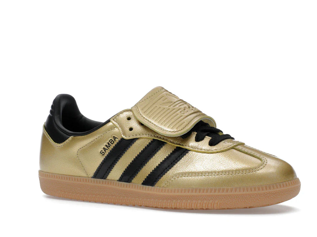 adidas Samba LT Gold Metallic Black Gum (Damen)