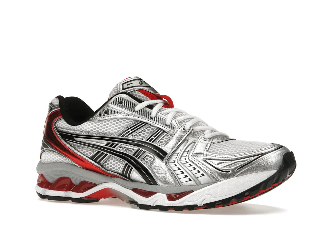 ASICS Gel-Kayano 14 Weiß Klassisches Rot