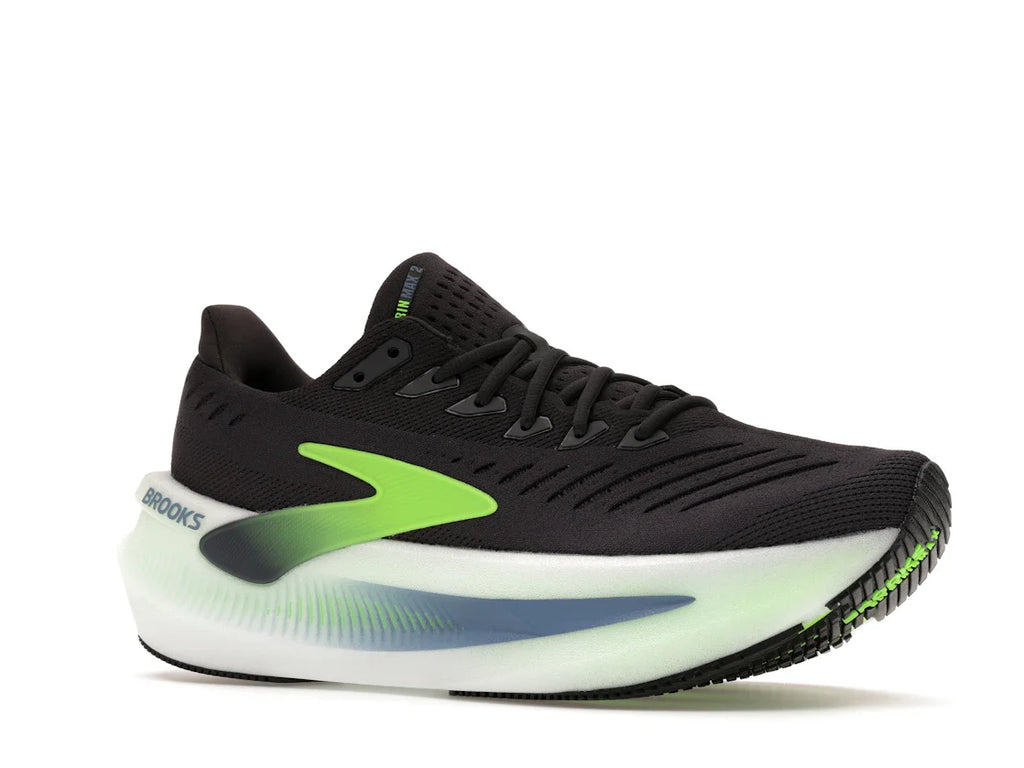 Brooks Glycerin Max 2 Phantom White Green Gecko