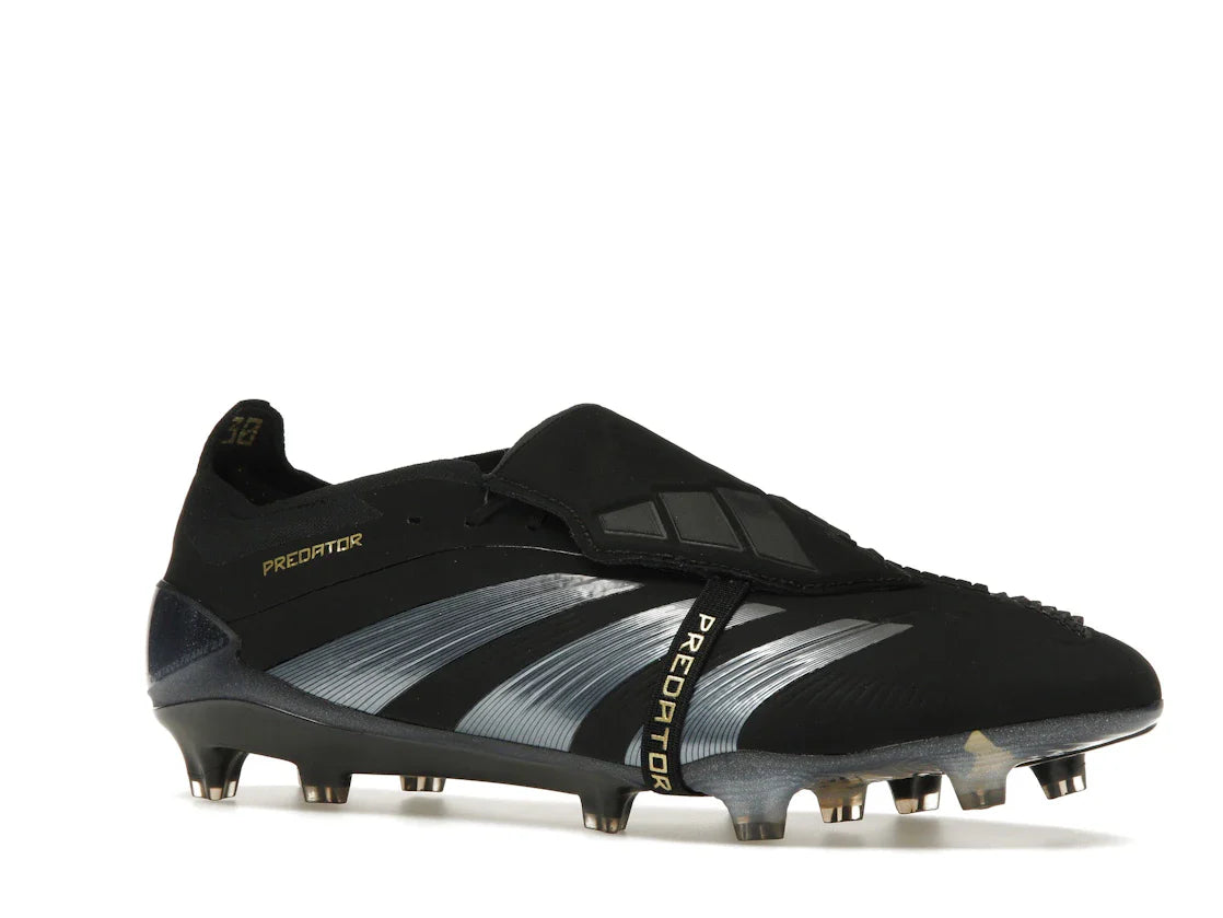 adidas Predator Elite Foldover Tongue FG Core Black Carbon Gold Metallic