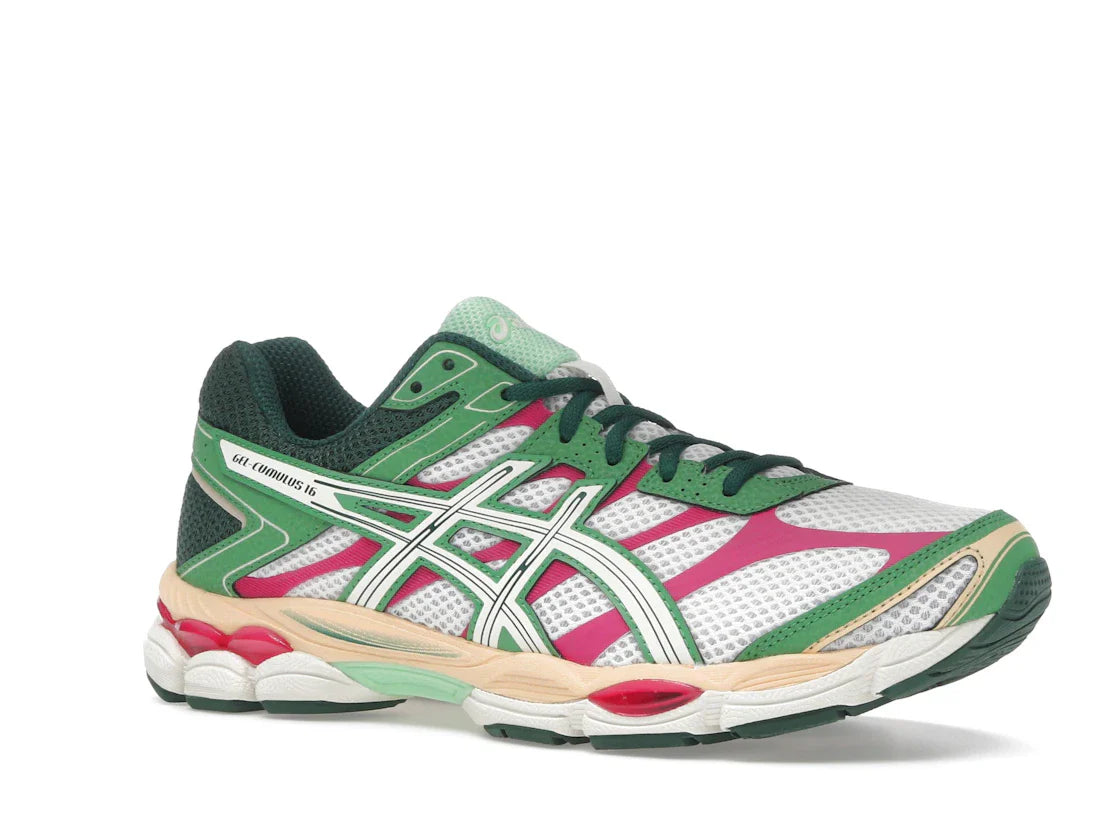 ASICS Gel-Cumulus 16 Grün Creme Elfenbein