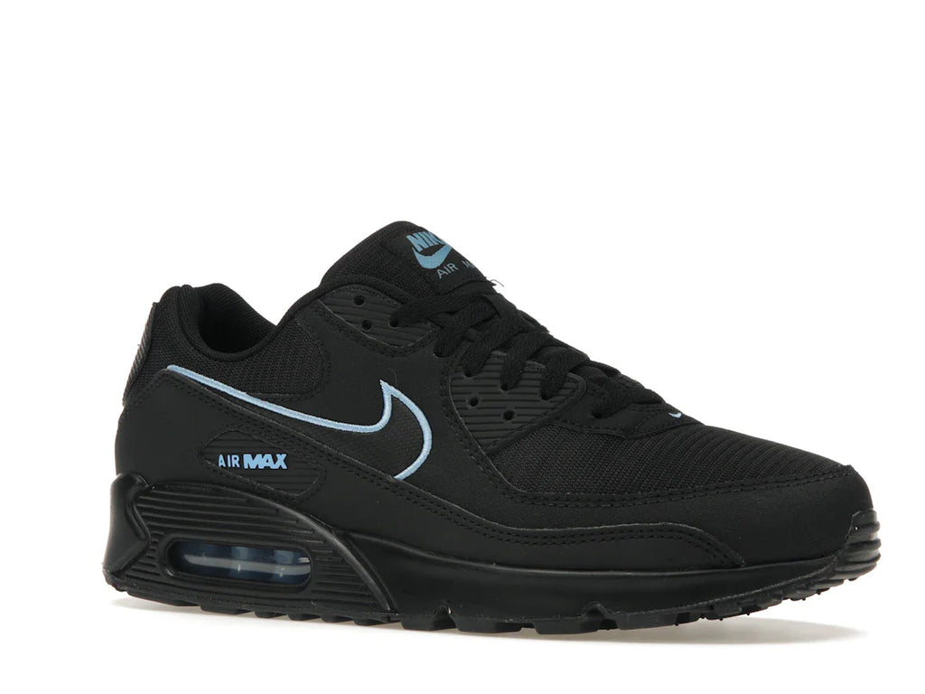 Nike Air Max 90 Schwarz Universitätsblau