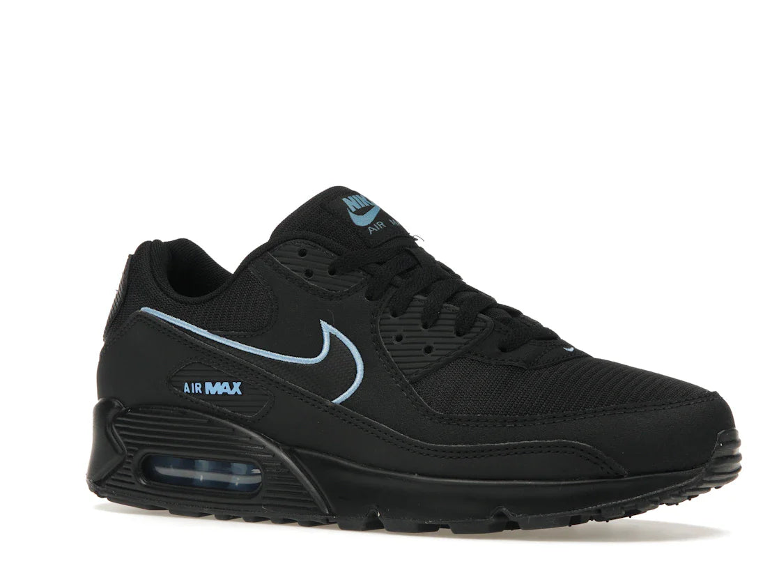 Nike Air Max 90 Schwarz Universitätsblau