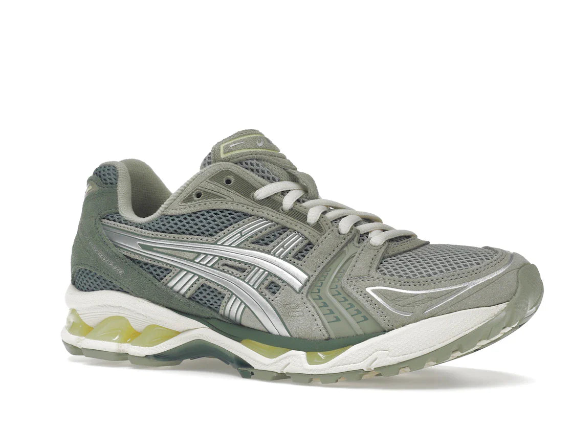 ASICS Gel-Kayano 14 Olivgrau Reinsilber