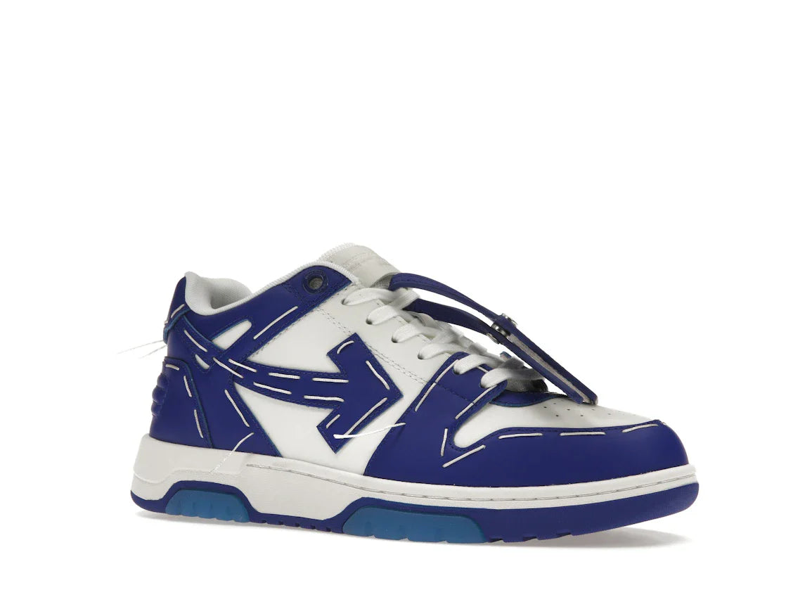 OFF-WHITE Out Of Office Sartorial Stitching White Dark Blue