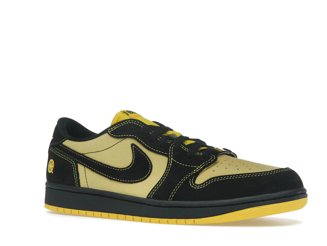 Jordan 1 Retro Low OG Quai 54 Schwarz Tour Gelb Rot