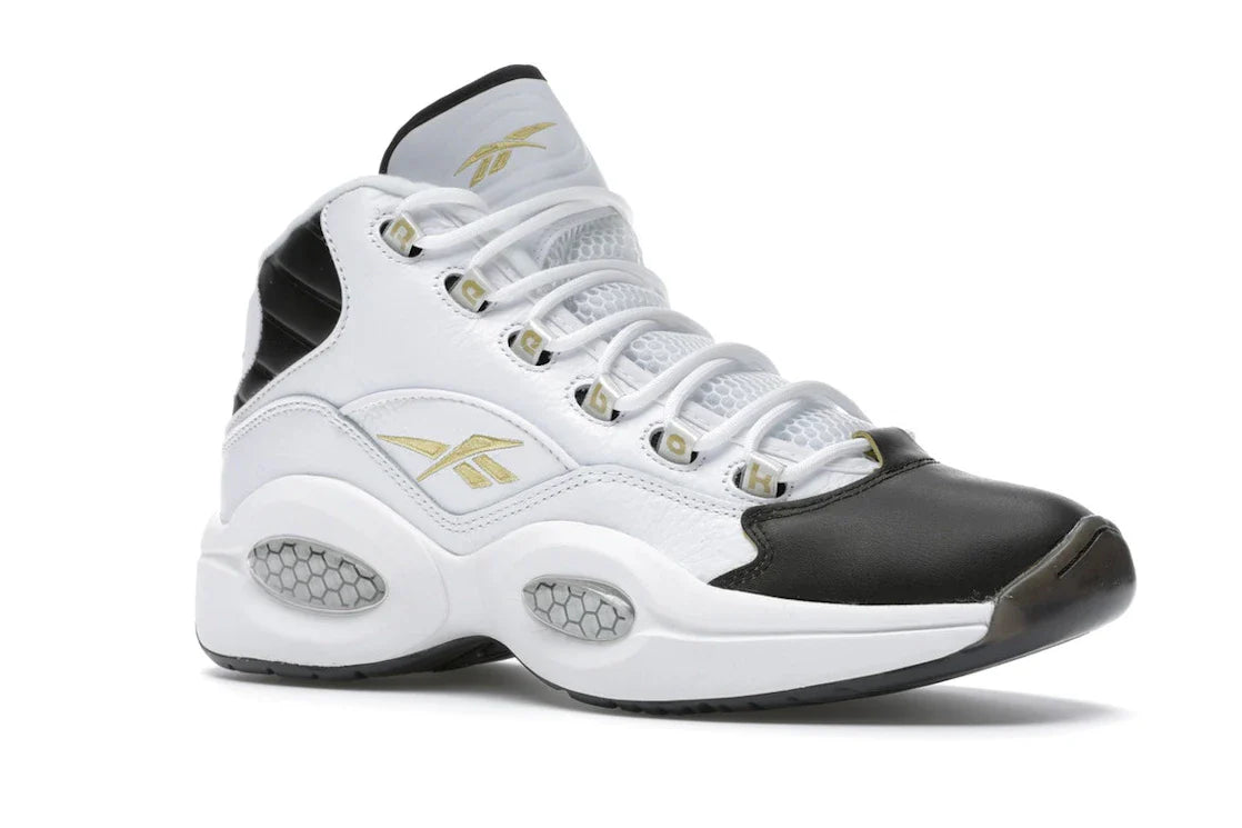 Reebok Question Mid Black Toe
