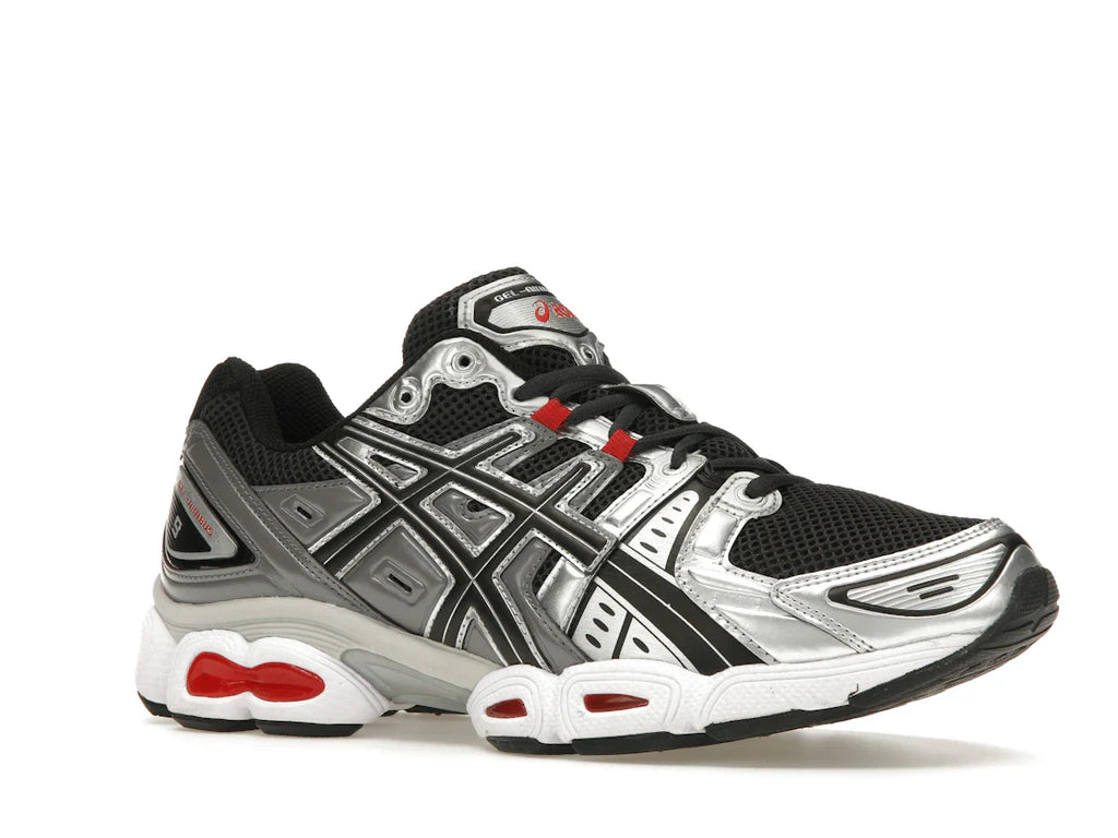 ASICS Gel-Nimbus 9 Graphitgrau Rot