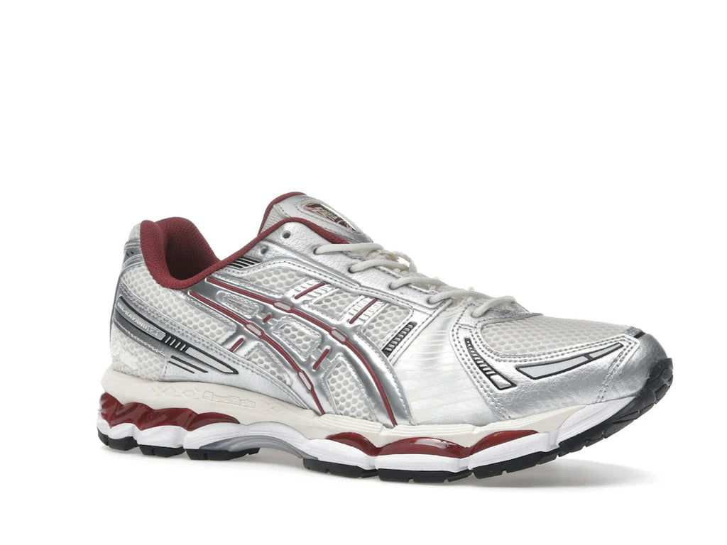 ASICS Gel-Kayano 12.1 Silber Burgund