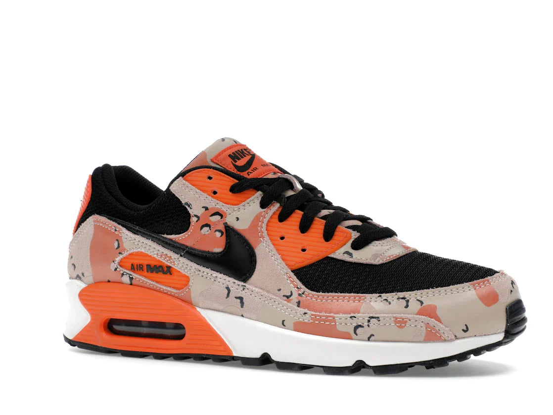 Nike Air Max 90 Premium Bio Beige Safety Orange Camo