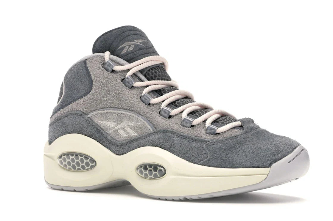 Reebok Question Mid Gray Suede
