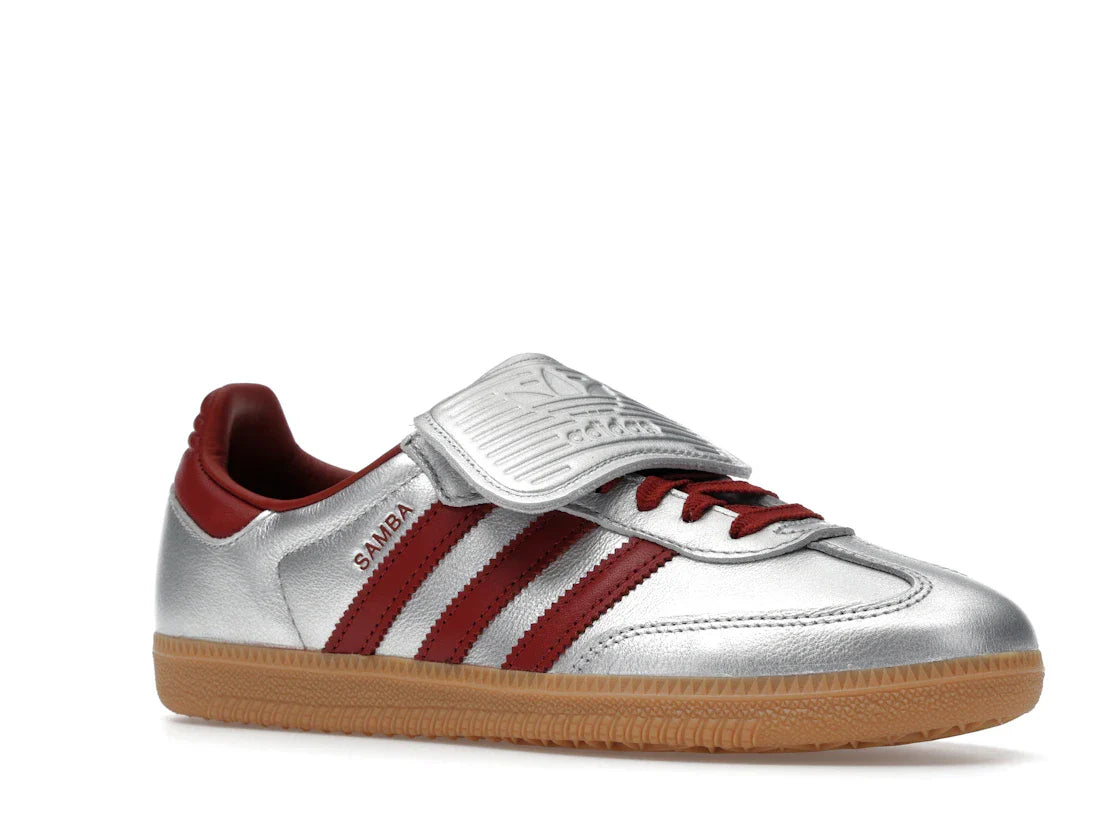 adidas Samba LT Silber Metallic Ruby Gum (Damen)