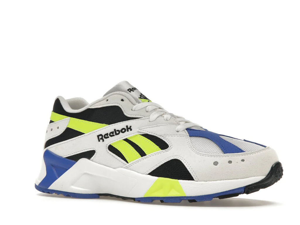 Reebok Aztrek Weiß Schwarz Kobaltgelb