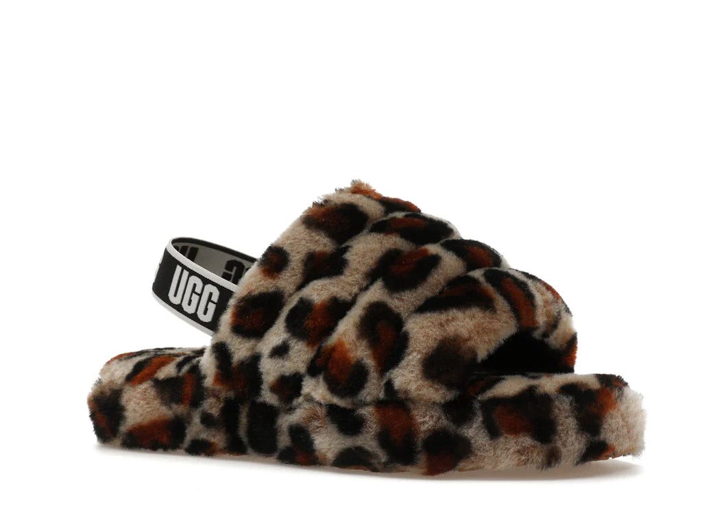UGG Fluff Yeah Slide Leopard Amphora (Kinder)