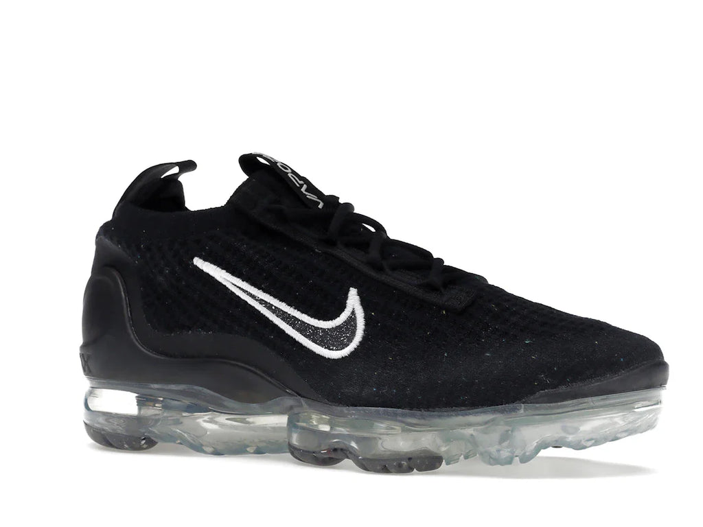 Nike Air VaporMax 2021 FK Schwarz Metallic Silber (Damen)