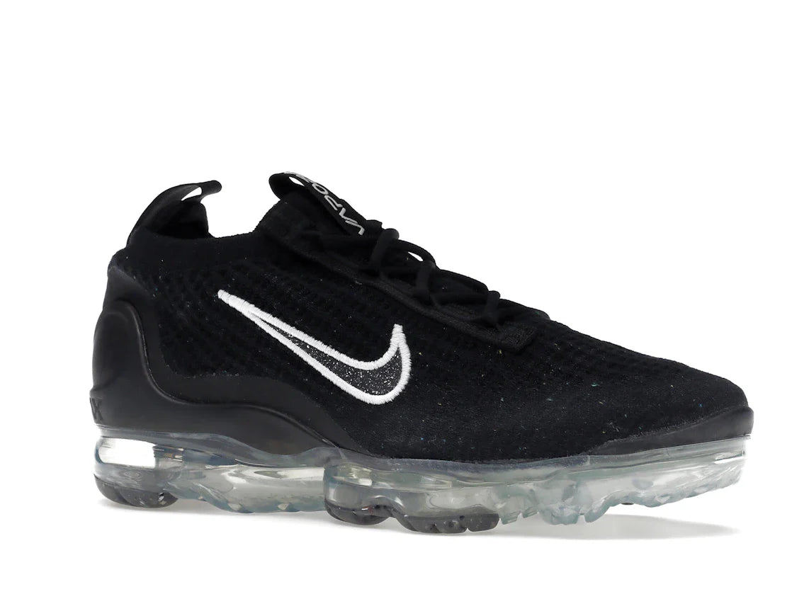 Nike Air VaporMax 2021 FK Schwarz Metallic Silber (Damen)