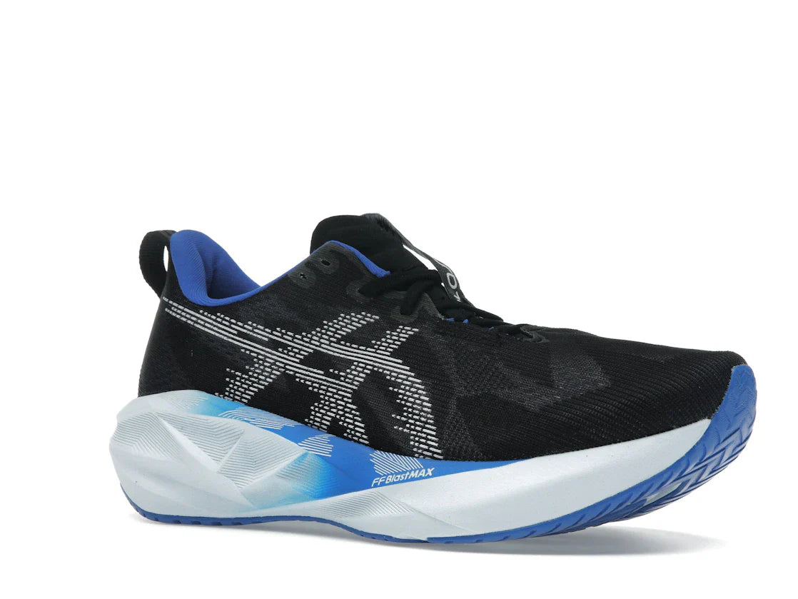 ASICS Novablast 5 Schwarz Weiß Blau