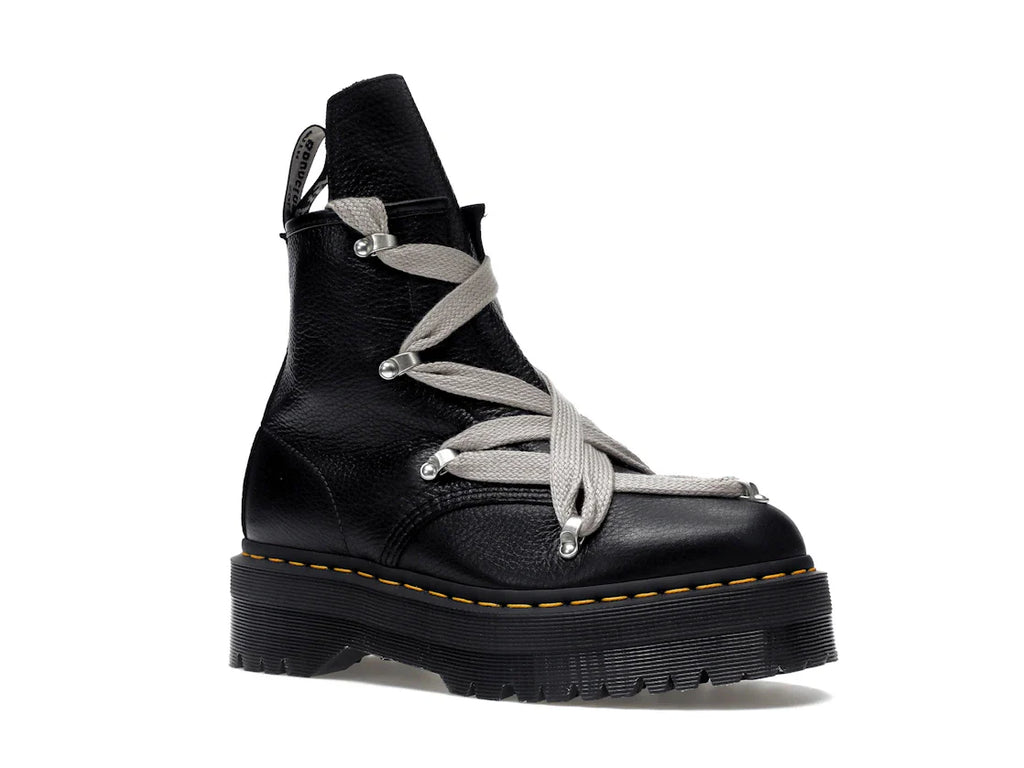 Dr. Martens 1460 Quad Ledersohle Pentagramm Jumbo Schnürstiefel Rick Owens Schwarz